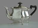 Antique Victorian Silver Teapot