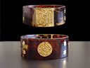 Antique 22ct Gold & Tortoise Shell Bracelet