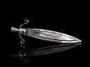 Victorian Silver Dagger Bookmark 