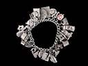 Antique Silver Charm Bracelet