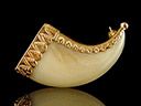 Antique 18ct Gold Tiger's Claw Brooch