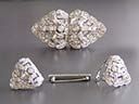 Vintage Signed Ciro Art Deco Duette