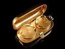 Antique 9ct Gold Double Sovereign Holder Pendant