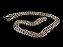 Antique 9ct Gold 69" Long Guard Muff Chain