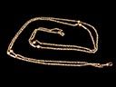 Antique 9ct Gold 56 " Long Guard Muff Chain