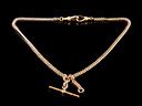 Victorian 9ct Rose Gold T-Bar Albert Chain