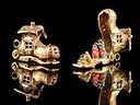 Vintage 9ct Gold & Enamel Boot House Charm