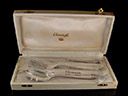 Vintage Boxed Christofle Silver Plated Cutlery Set