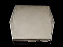 Vintage Silver Compact Case