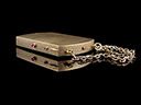 Antique Silver Gilt & Amethyst Mappin & Webb Compact Aide Memoire 