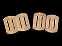 Vintage 9ct Gold Art Deco Cufflinks 