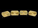 Vintage 18ct Gold Art Deco Cufflinks