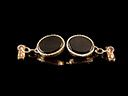 Vintage 9ct Gold & Onyx Cufflinks 