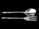 Vintage Ercuis Silver Plated Spoon & Fork