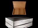 Vintage Silver Art Deco Humidor