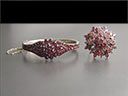 Victorian Bohemian Garnet Jewellery Set