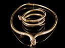 Antique 9ct Gold & Ruby Coil Snake Jewellery Set