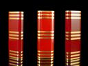 Vintage Gold & Red Lacquer Cartier Lighter