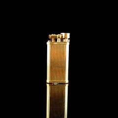 Vintage Gold Plated Dunhill Unique Lighter - Front