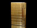Vintage Gold Plated S.T. Dupont Gatsby Lighter