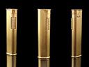 Vintage Slim 18ct Gold Dunhill Art Deco Lighter
