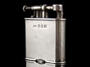 Rare Vintage Solid Silver Unique Dunhill Lighter