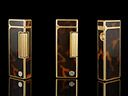 Vintage 18ct Gold & Tortoise Shell Dunhill Lighter
