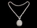 Antique Silver Aesthetic Locket & Collar Thumbnail