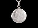 Vintage Silver Circular Locket 