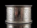 Antique Silver Engraved Napkin Ring