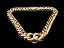Vintage Heavy 18ct Gold & Diamond Bvlgari Necklace