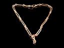 Antique 9ct Rose Gold Albert Chain