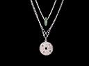 Vintage Silver & Jade Chinese Necklet