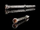 Antique Silver & Citrine Retractable Pencil 