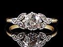 Edwardian 18ct Diamond Engagement Ring 