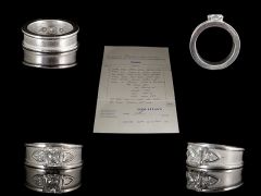 Vintage Hand Made Platinum 1.70ct Diamond Engagement Ring