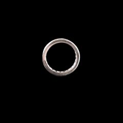 Vintage 18ct White Gold Princess Cut 3.38CT Diamond Eternity Ring -Side