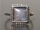 Vintage Silver Butterfly Wing Ring