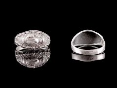 Antique Silver Friendship Ring