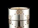 Vintage Signed Silver Gucci Ring