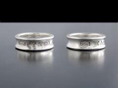 Vintage Signed Silver Tiffany & Co Ring