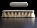 Edwardian Dutch Silver Clothes Brush