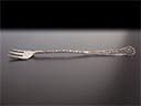 Antique Edwardian Silver Cocktail Fork 