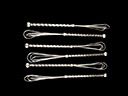 Vintage German Silver Swizzle Sticks 