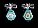 Vintage Ultus Silver & Enamel Pendant/ Brooch Watch