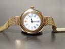 Ladies Vintage 9ct Gold Belt Watch 