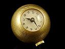 Vintage 18ct Gold Gueblin Ball Pendant Watch 