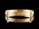Antique 9ct Gold Christening Bangle 