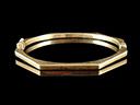 Vintage 9ct Gold Octagonal Bracelet 