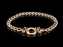 Vintage 9ct Gold Curb Link Bracelet